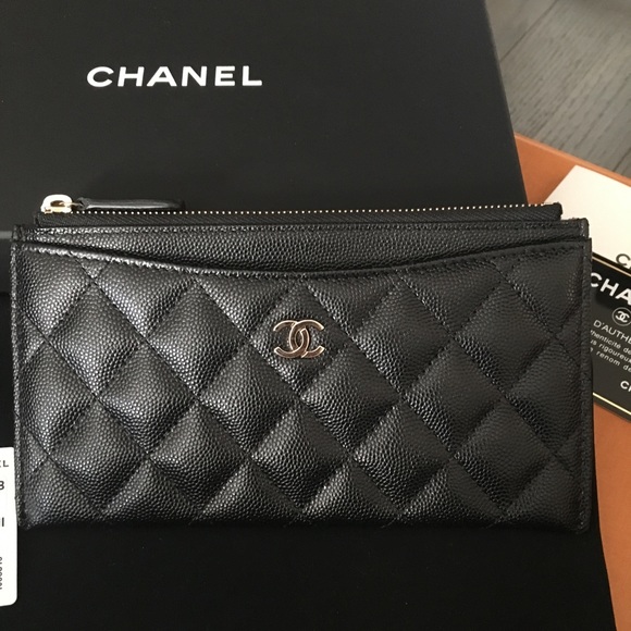 Authentic Chanel Zip Pouch Wallet - Picture 3 of 9